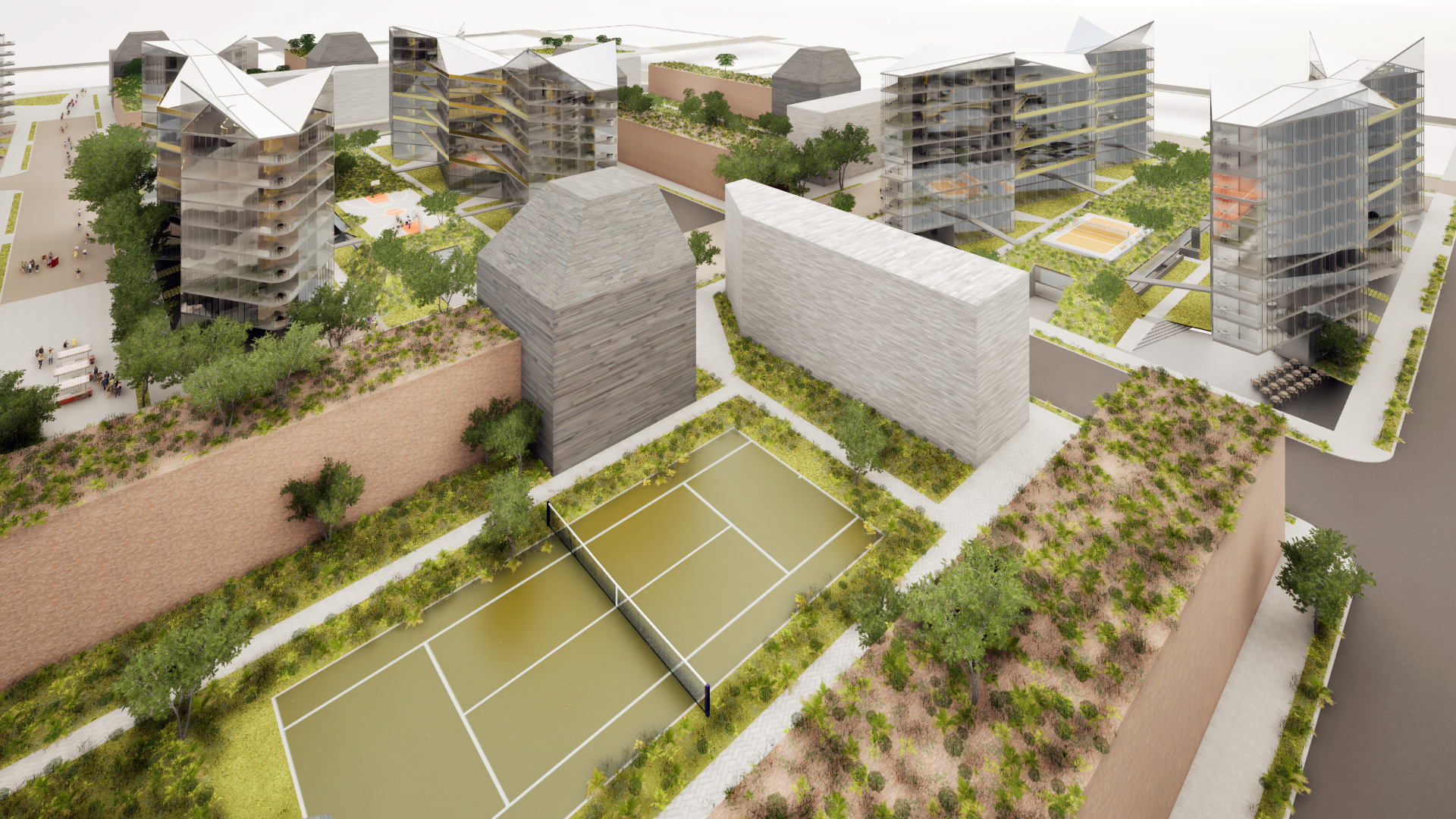 A101 Urban Block Isometric